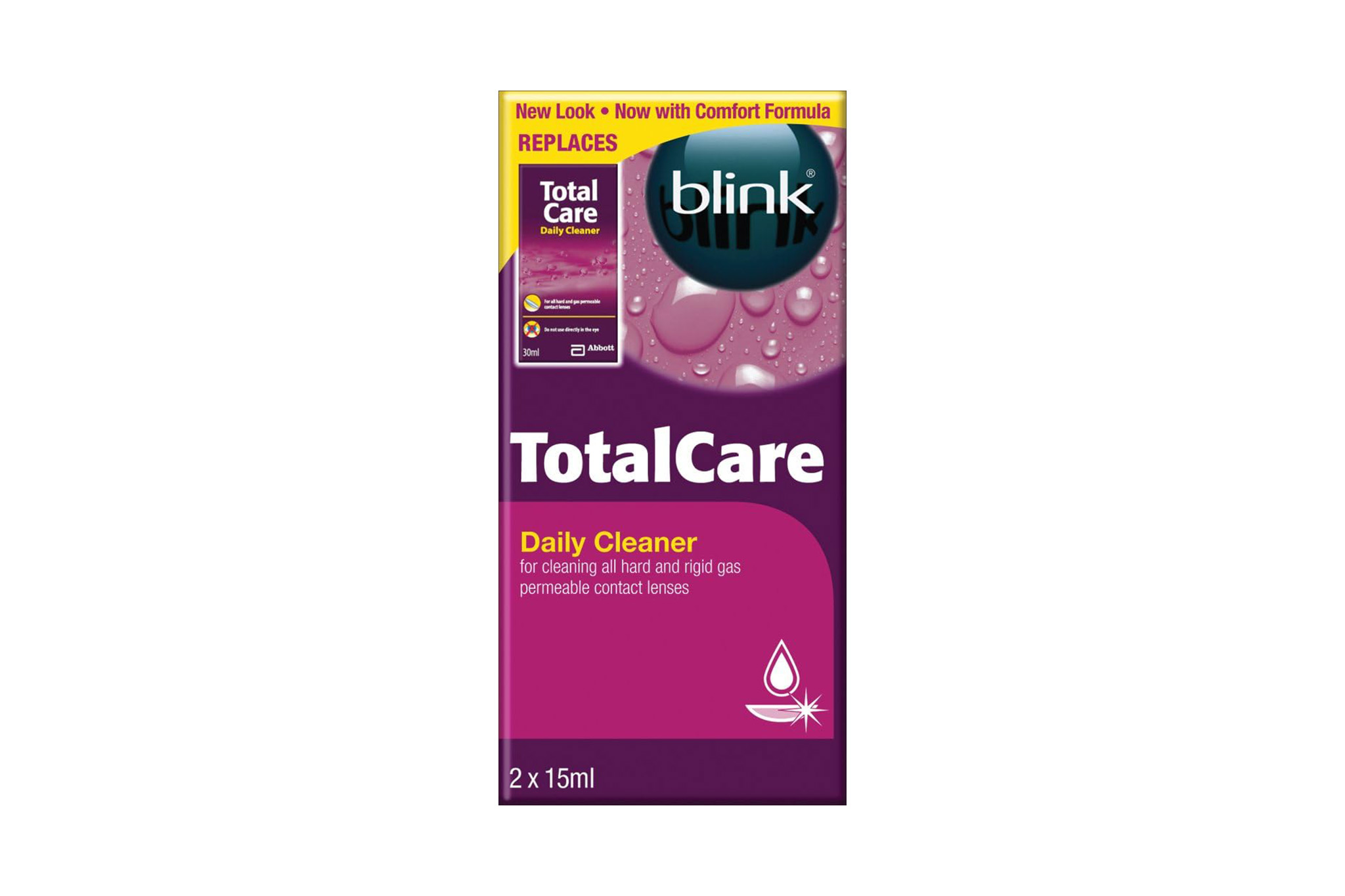 Blink TotalCare Daily Cleaner 2x15 ml
