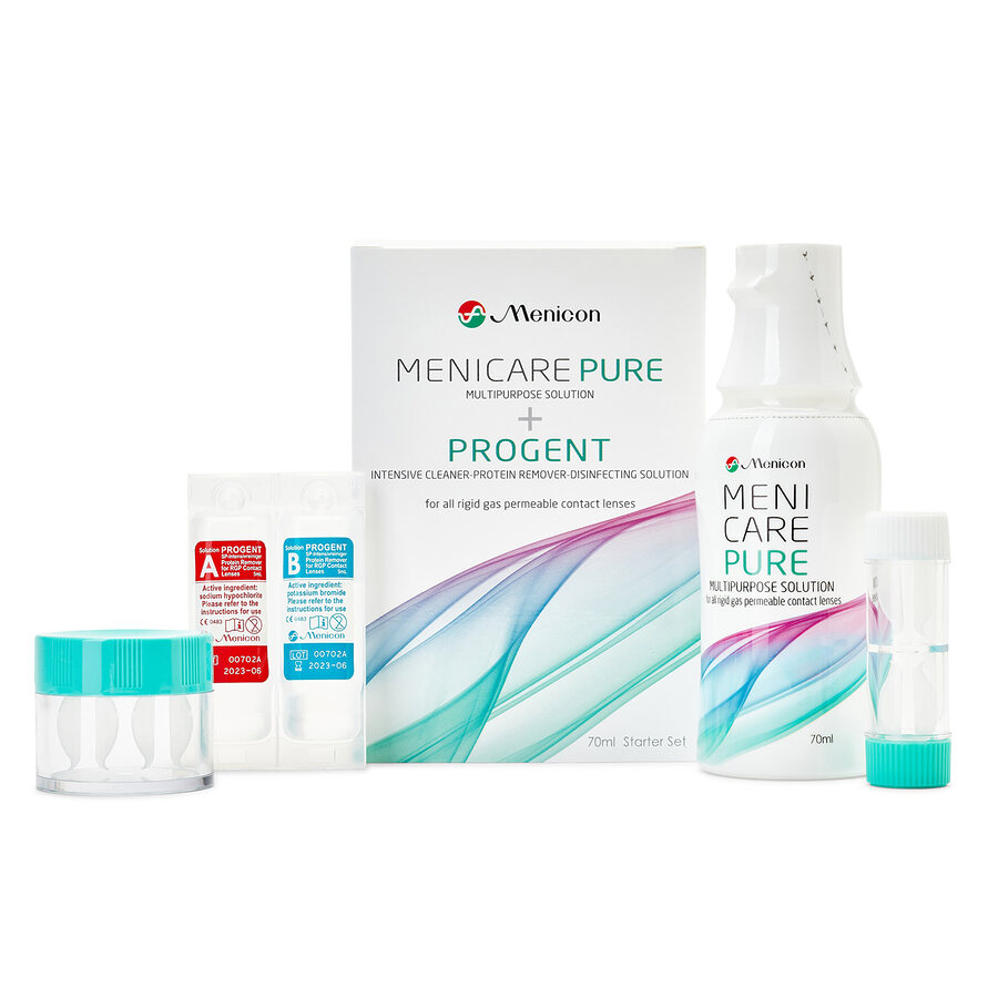 Menicon Menicare Plus 50 ml + Progent