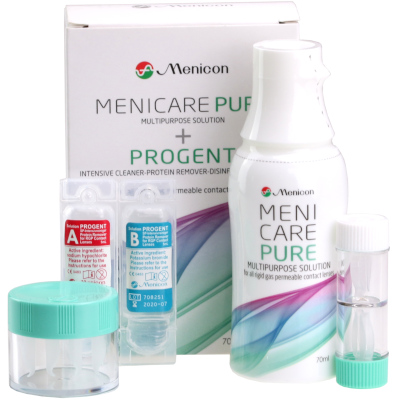 Menicon Menicare Plus 70 ml + Progent