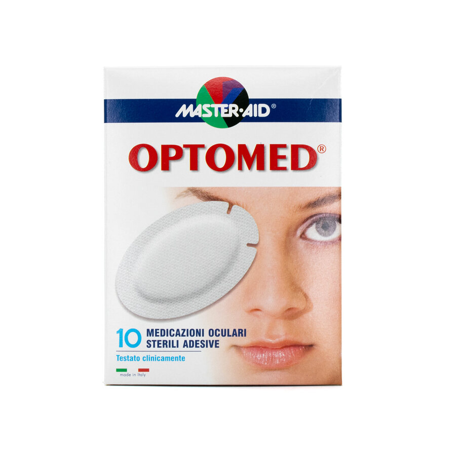 KIT Optomed Tampone oculare sterile autoadesivo da 10 pezzi