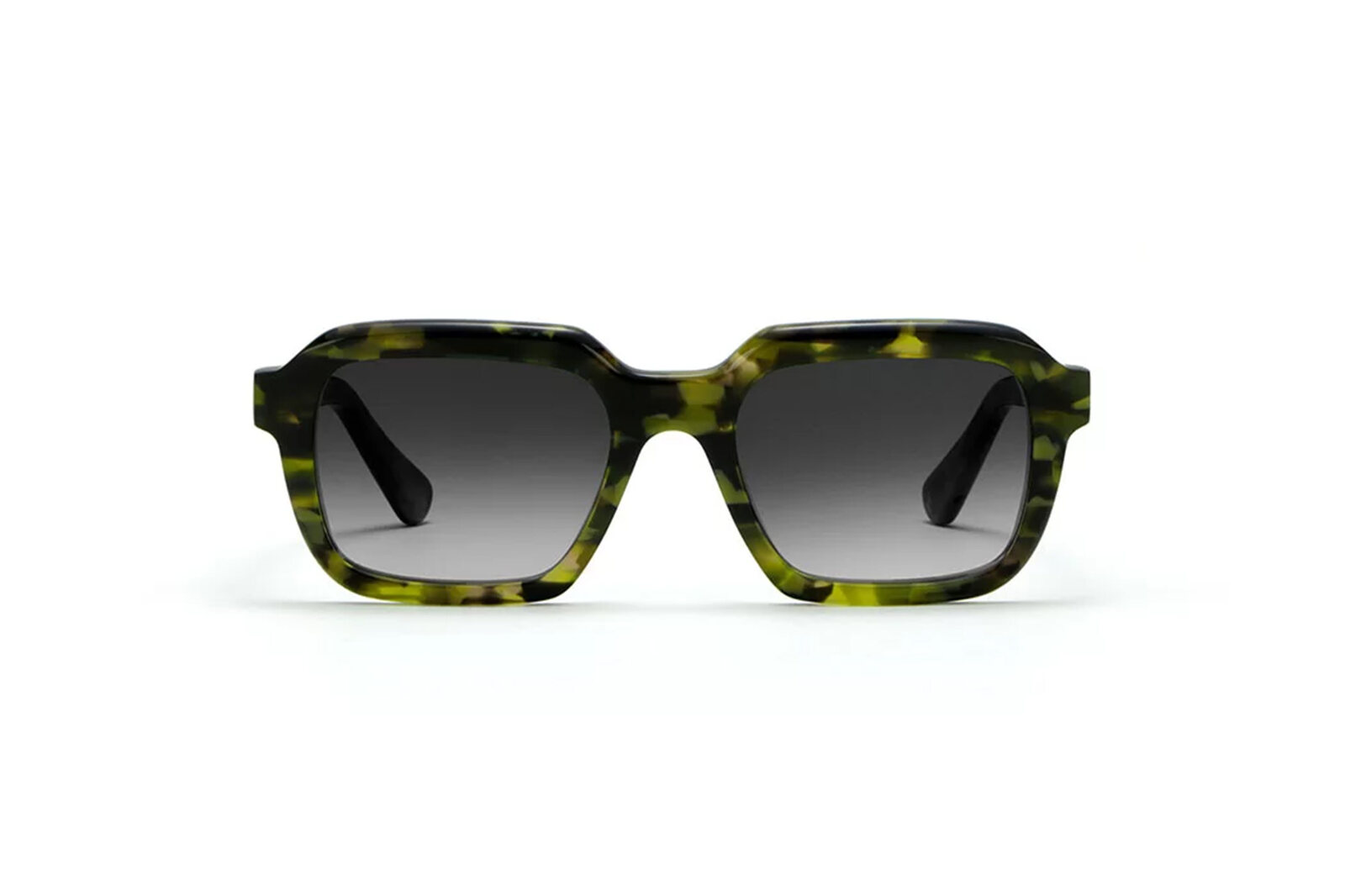 L.G.R RAFFAELLO for DVF Color Havana Bottle Green