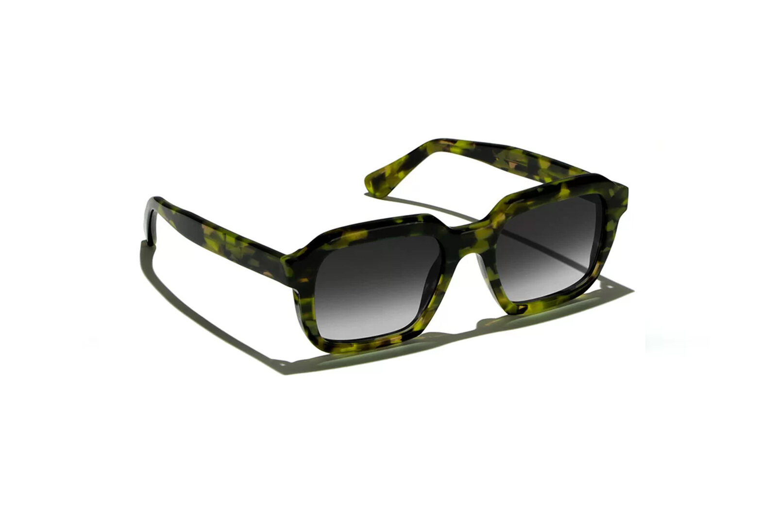 L.G.R RAFFAELLO for DVF Color Havana Bottle Green - Image 2