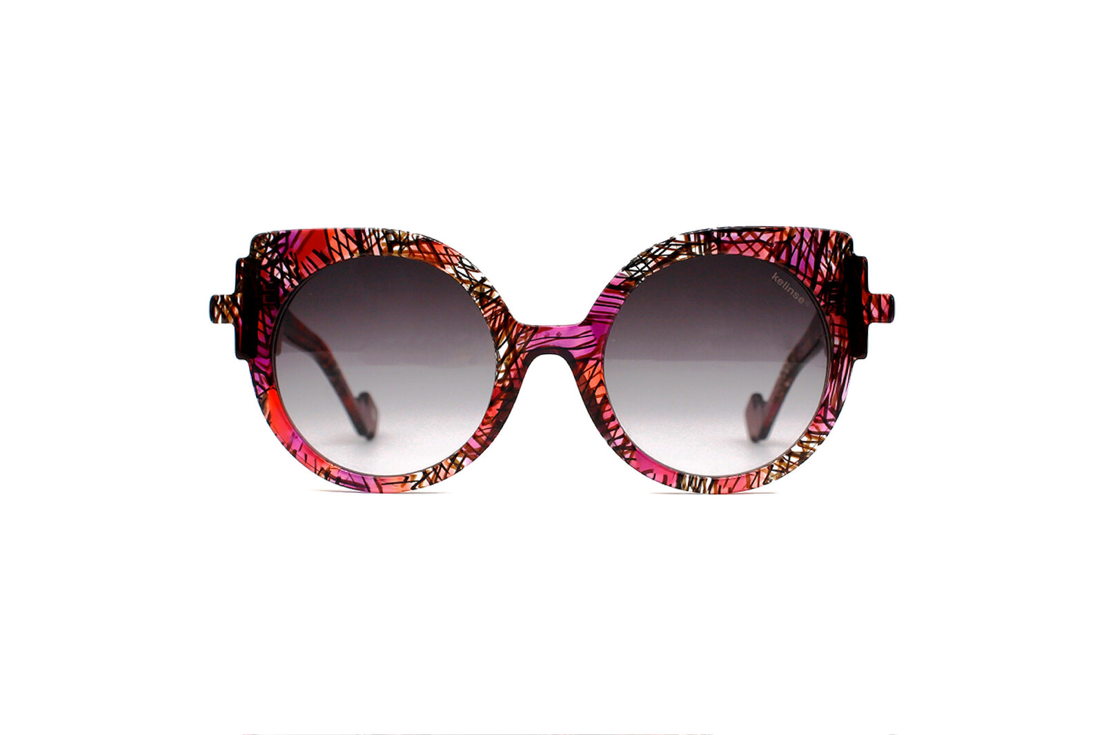 Kelinse Adam Colore black lines pink