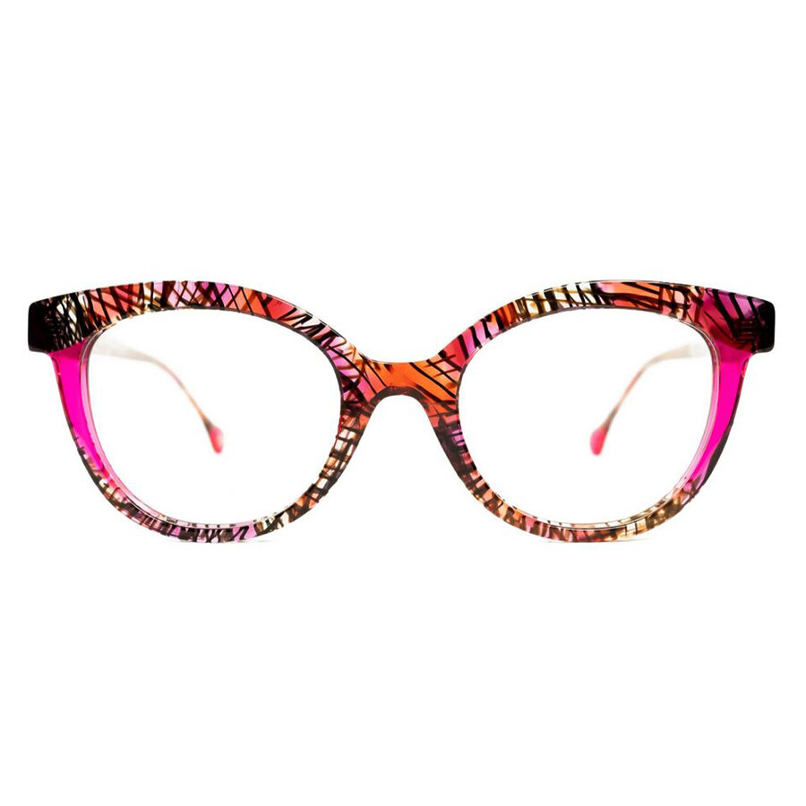 Kelinse Mary Color transparentpink blackline