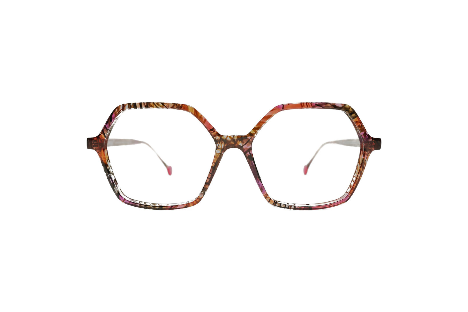Kelinse Sophie Color transparentpink blackline