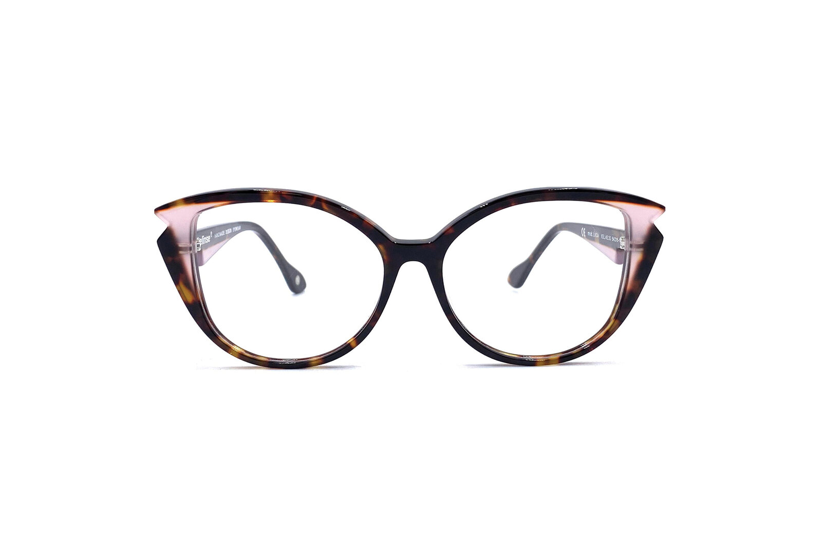 Kelinse Linda Color dark tortoise pink insert