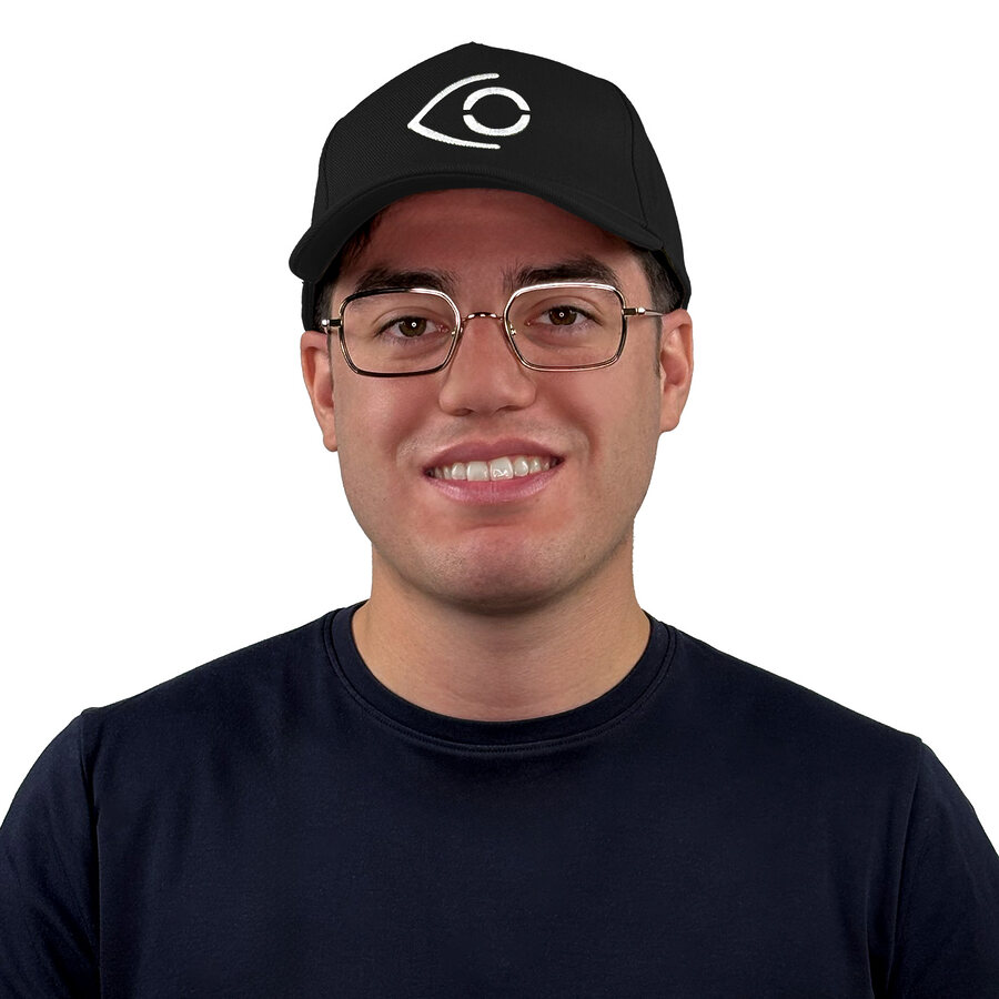 Cappello colore nero Cappy