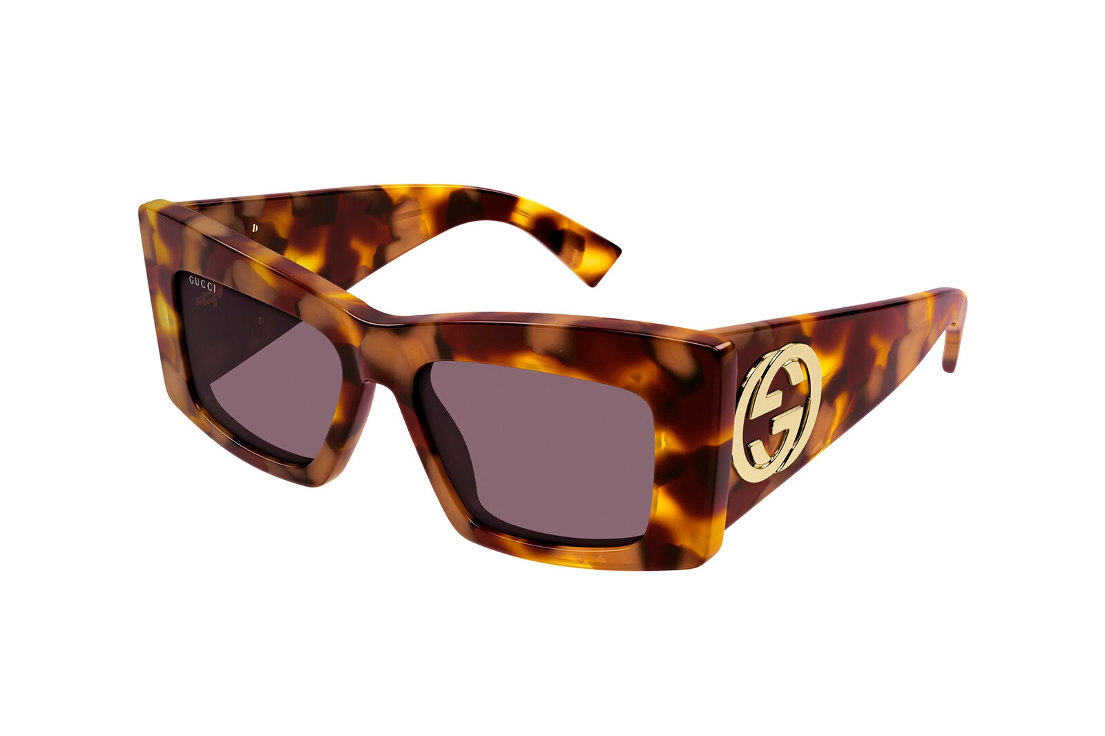 GUCCI GG1842S colore 003 havana havana violet - immagine 2