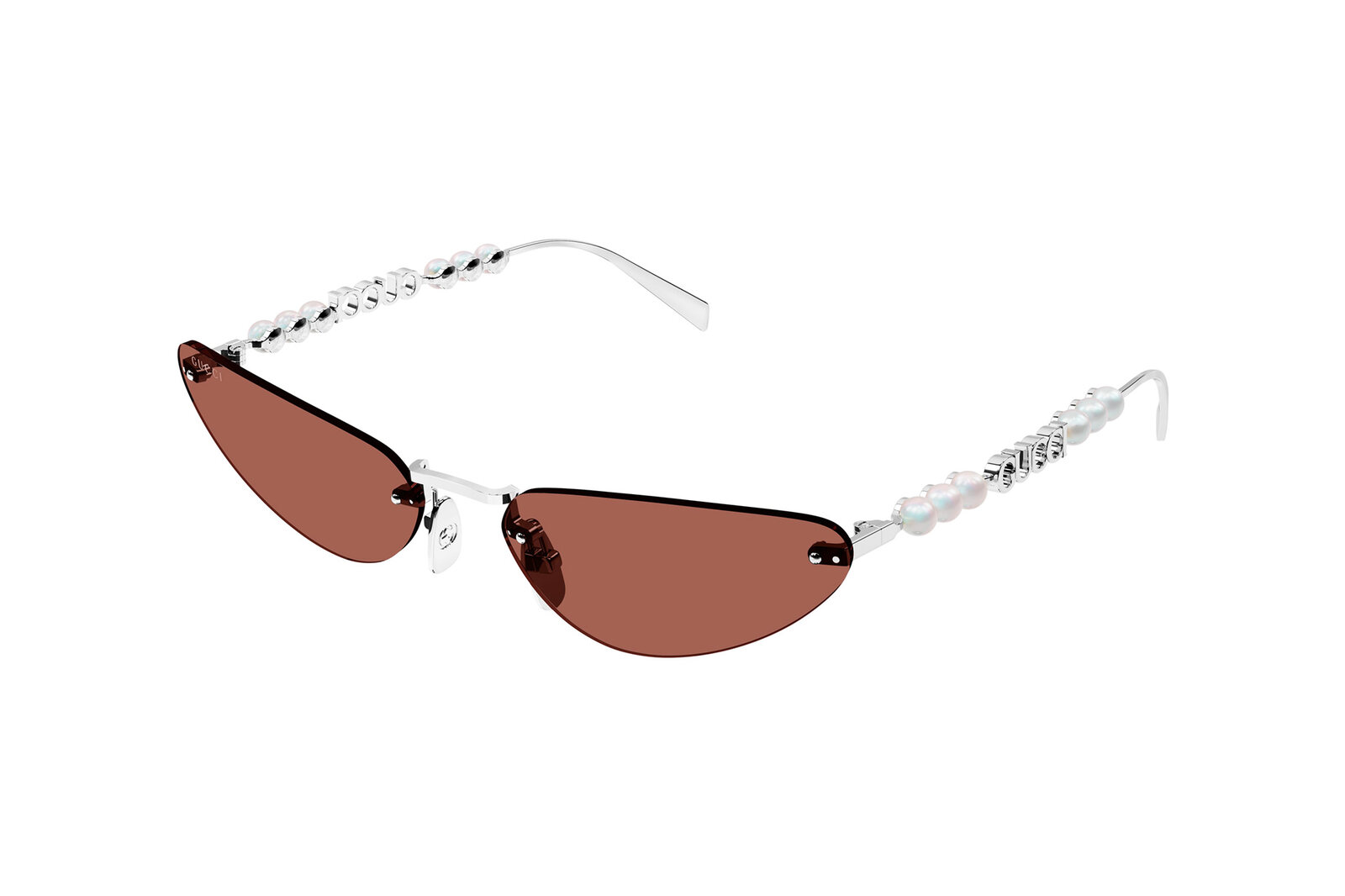 GUCCI GG1920S colore 002 silver silver brown - immagine 2