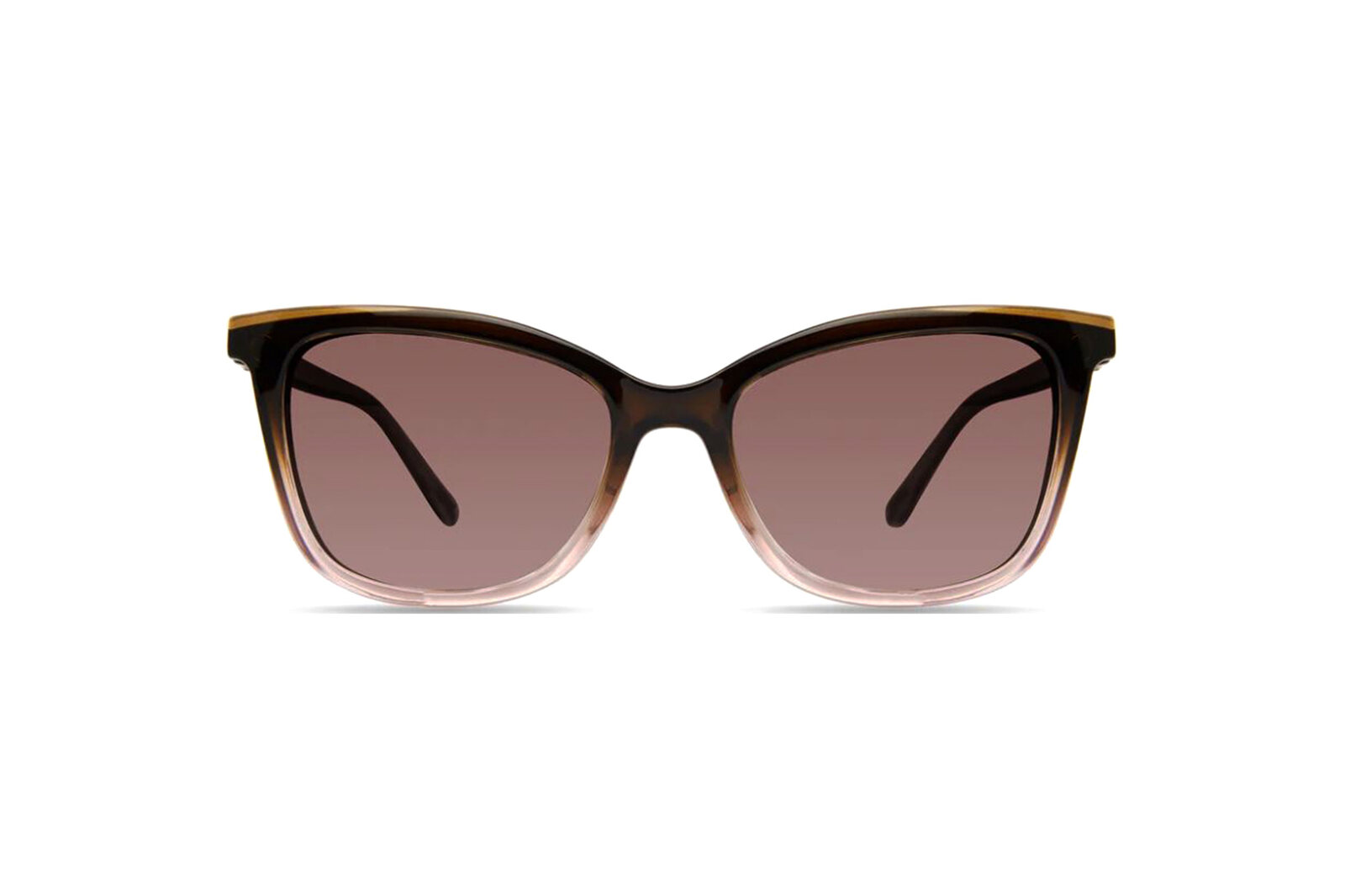 ECO CAMELIA CLIP-ON colore dgreen to pink grandient