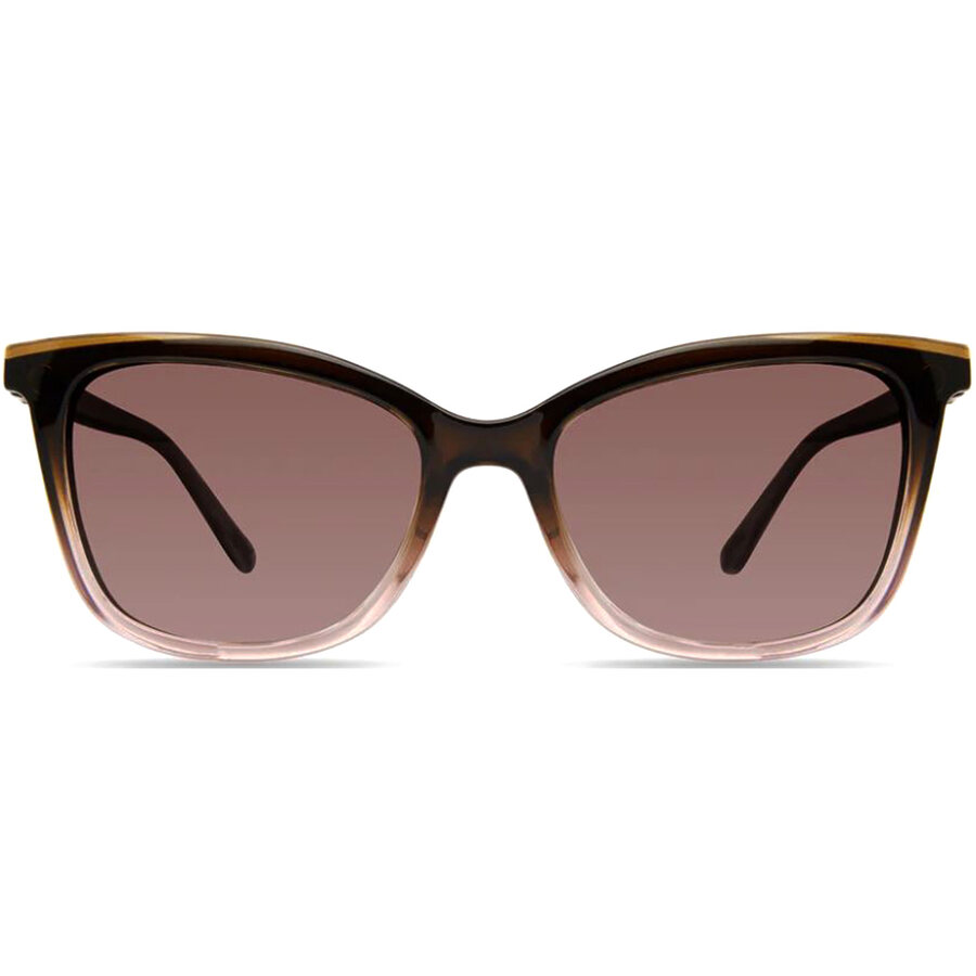 ECO CAMELIA CLIP-ON colore dgreen to pink grandient