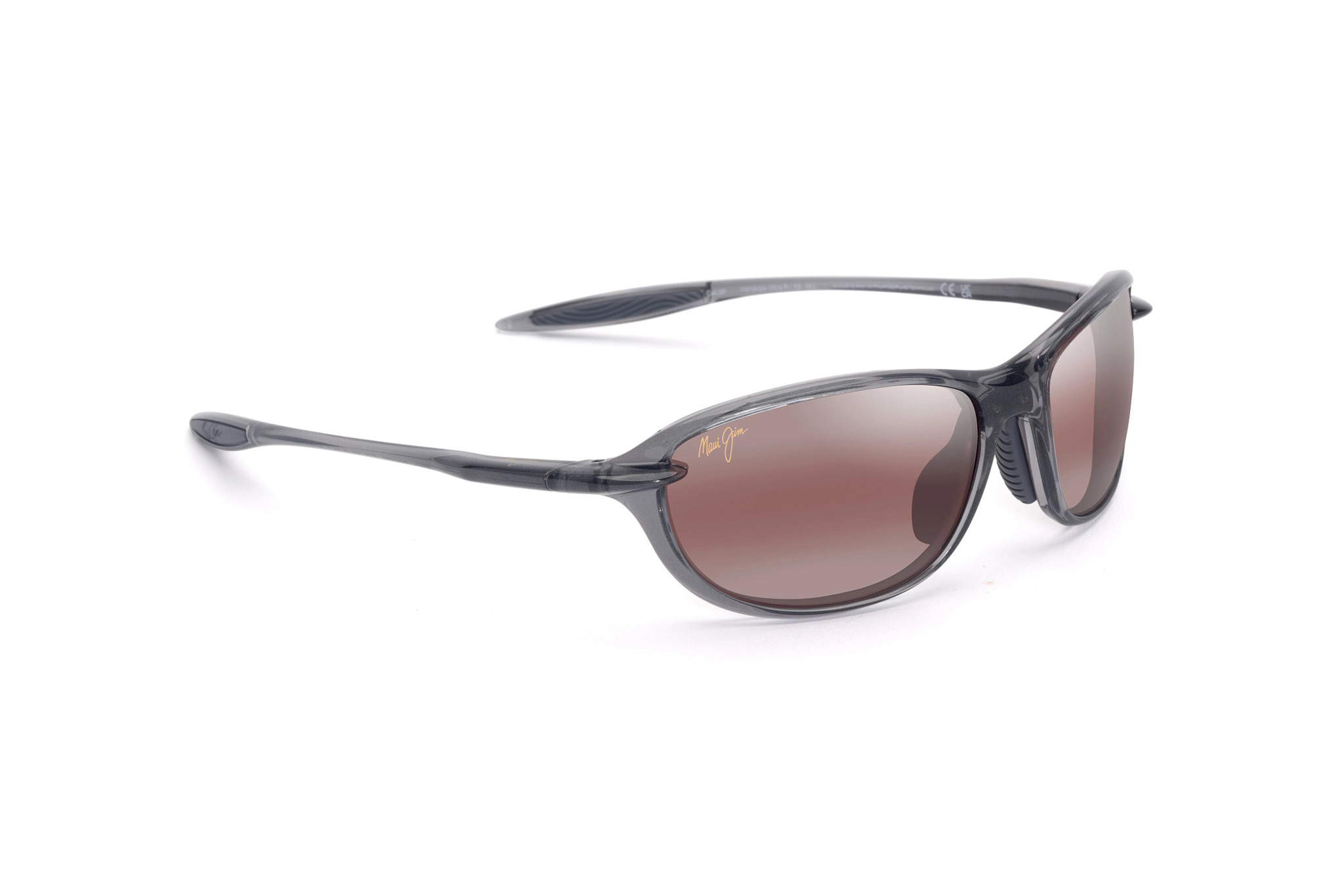 Maui Jim HO'OKIPA ULTRA R XS colore maui rose metal shiny trans dark grey - immagine 2