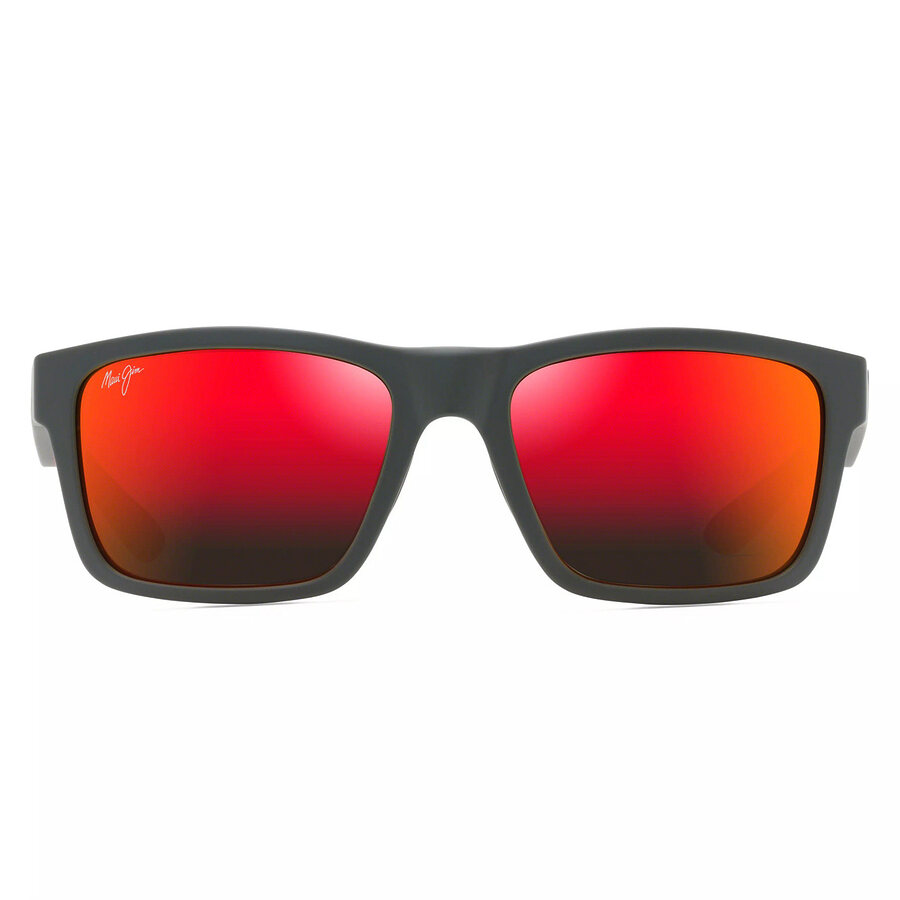 Maui Jim THE FLATS colore hawaii lava dark grey with brick red