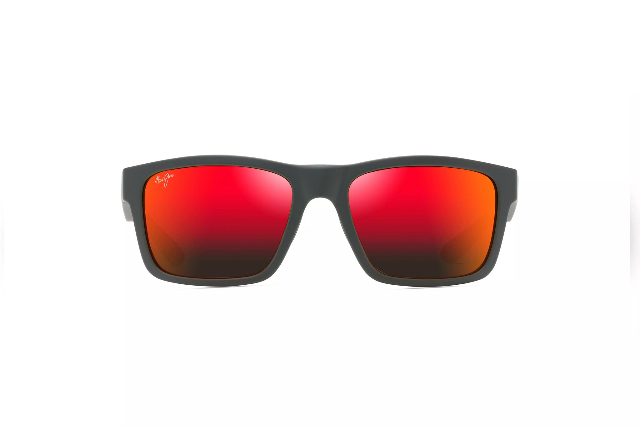Maui Jim THE FLATS colore hawaii lava dark grey with brick red